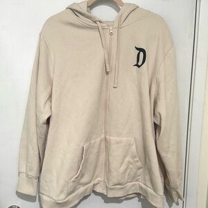 DISNEYLAND Cream Rhinestone Hoodie